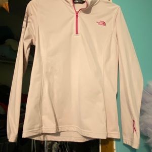 North face 3/4 zip